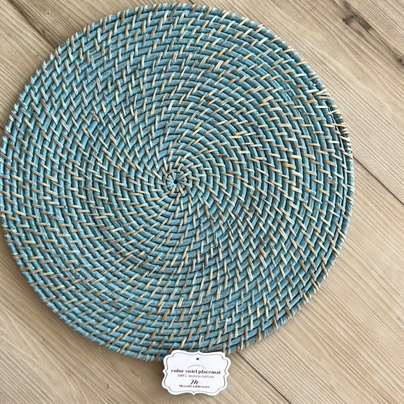 Merritt Tableware Kitchen Merritt Rattan 45inch Round Placemats Set